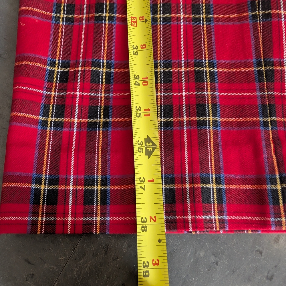 J. Crew Red and Black Plaid Women's Kallie Pants - Picture 3 of 6